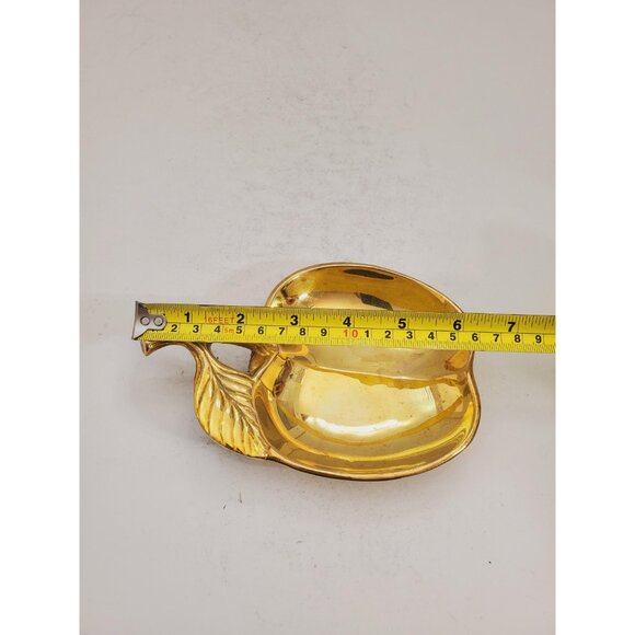 Vintage 1950s / BRASS SOAP DISH / Solid Brass Soap Holder Soap Dispenser Vintage - Picture 8 of 10